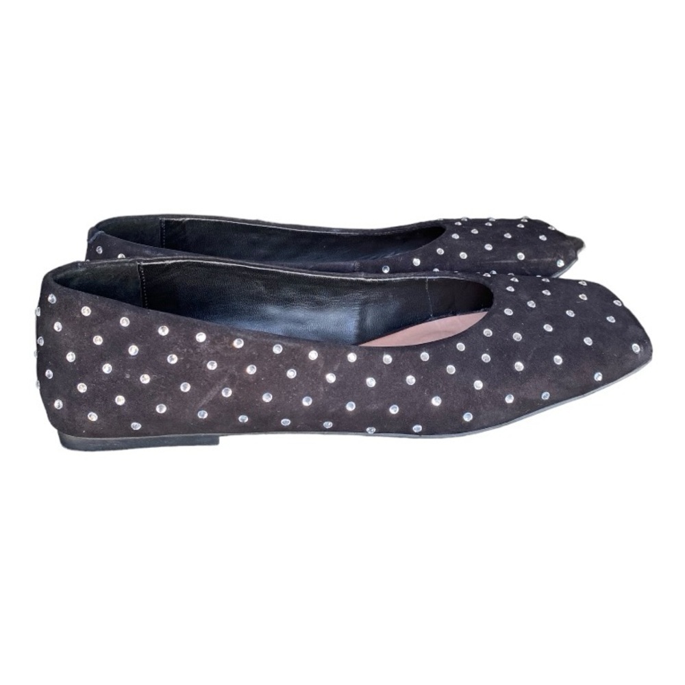 Vicenza Anthropologie Embellished Rhinestone Ballet Flats I Size: 9